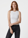 Wavy Ribbed Slim Fit Tank Top