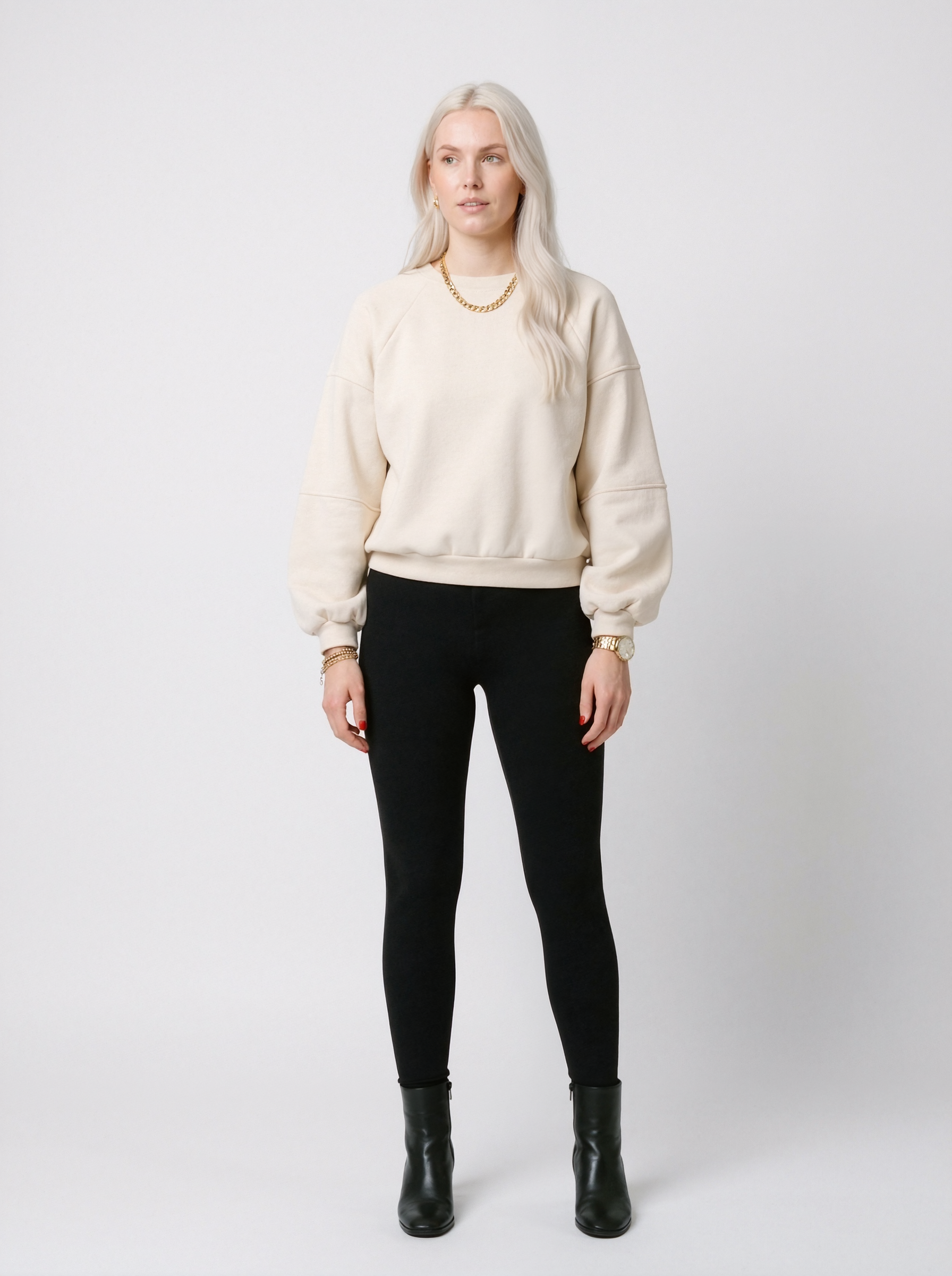 Relaxed Fit Pullover Sweater