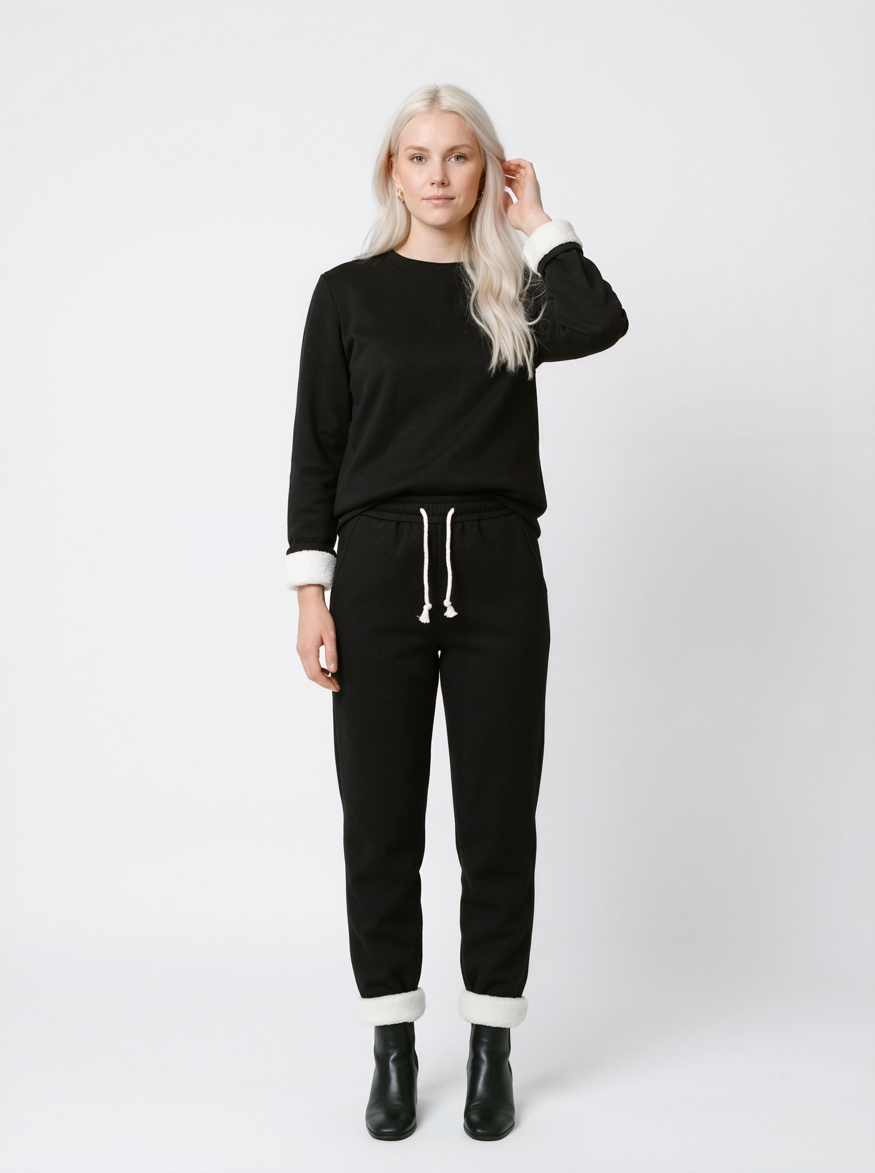 Fleece Lined Relaxed Fit Set