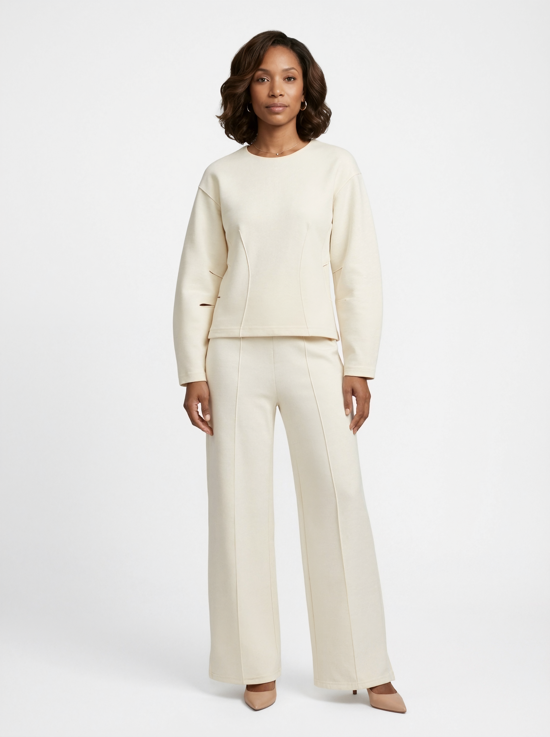 Oversized Top Wide Leg Lounge Set