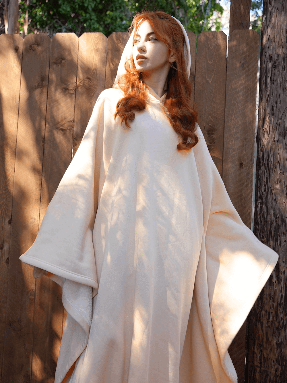 Oversized Hooded Wearable Blanket