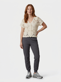 Floral Crochet Knit Top