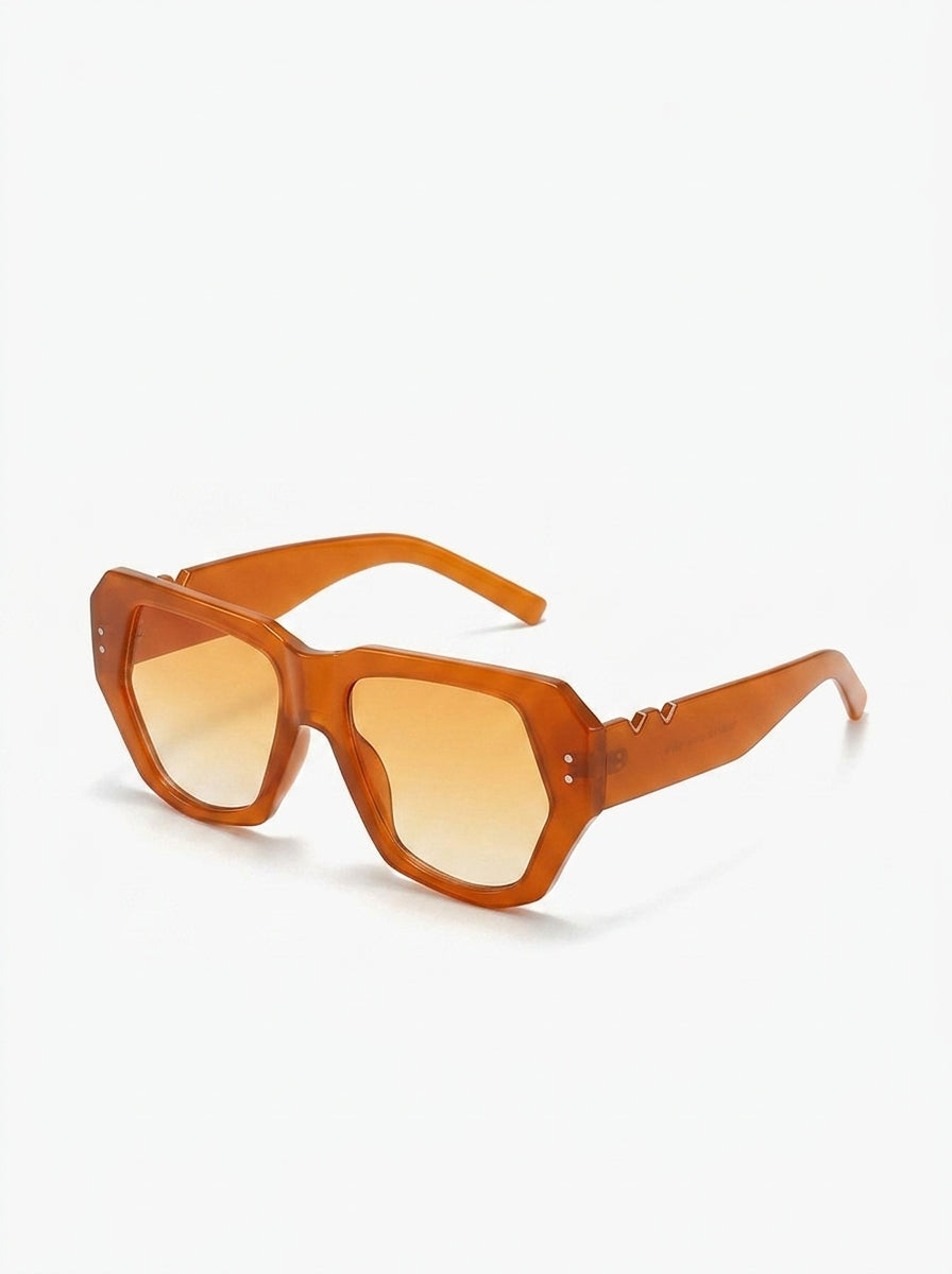 Chunky Geometric Sunglasses