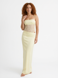 Lace Detail Maxi Dress