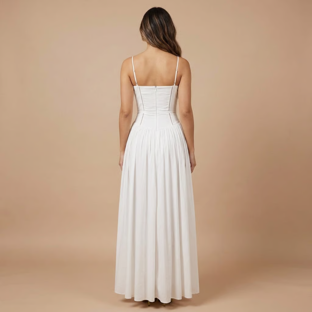 Floral Print Wedding Midi Dress