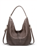 Perforated Hobo Shoulder Bag