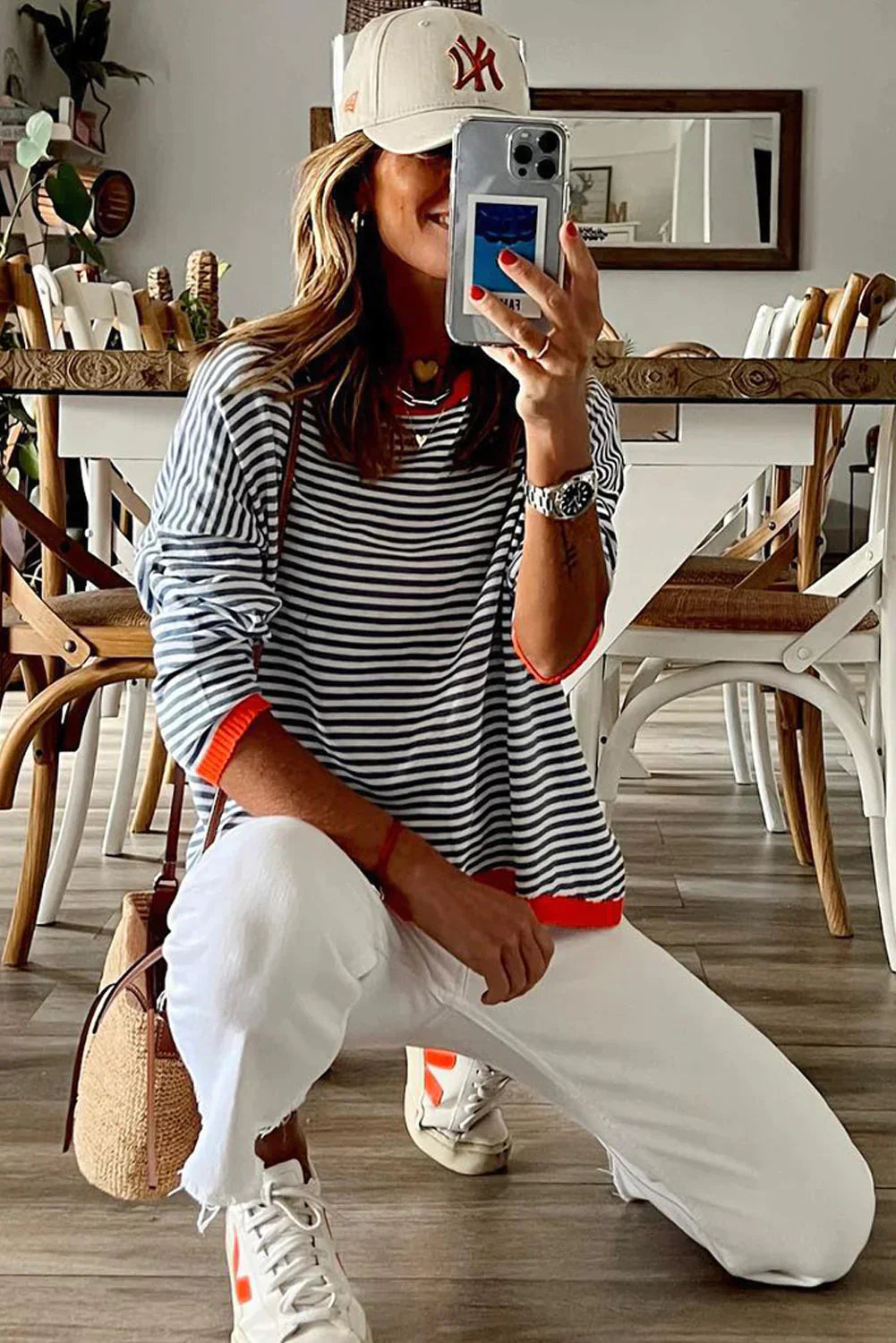 Striped Relaxed Sweater