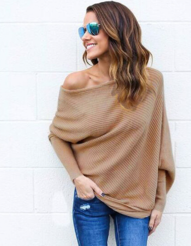 Ribbed Off Shoulder Blouse