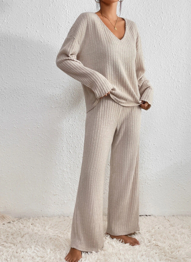 Ribbed Knit Set
