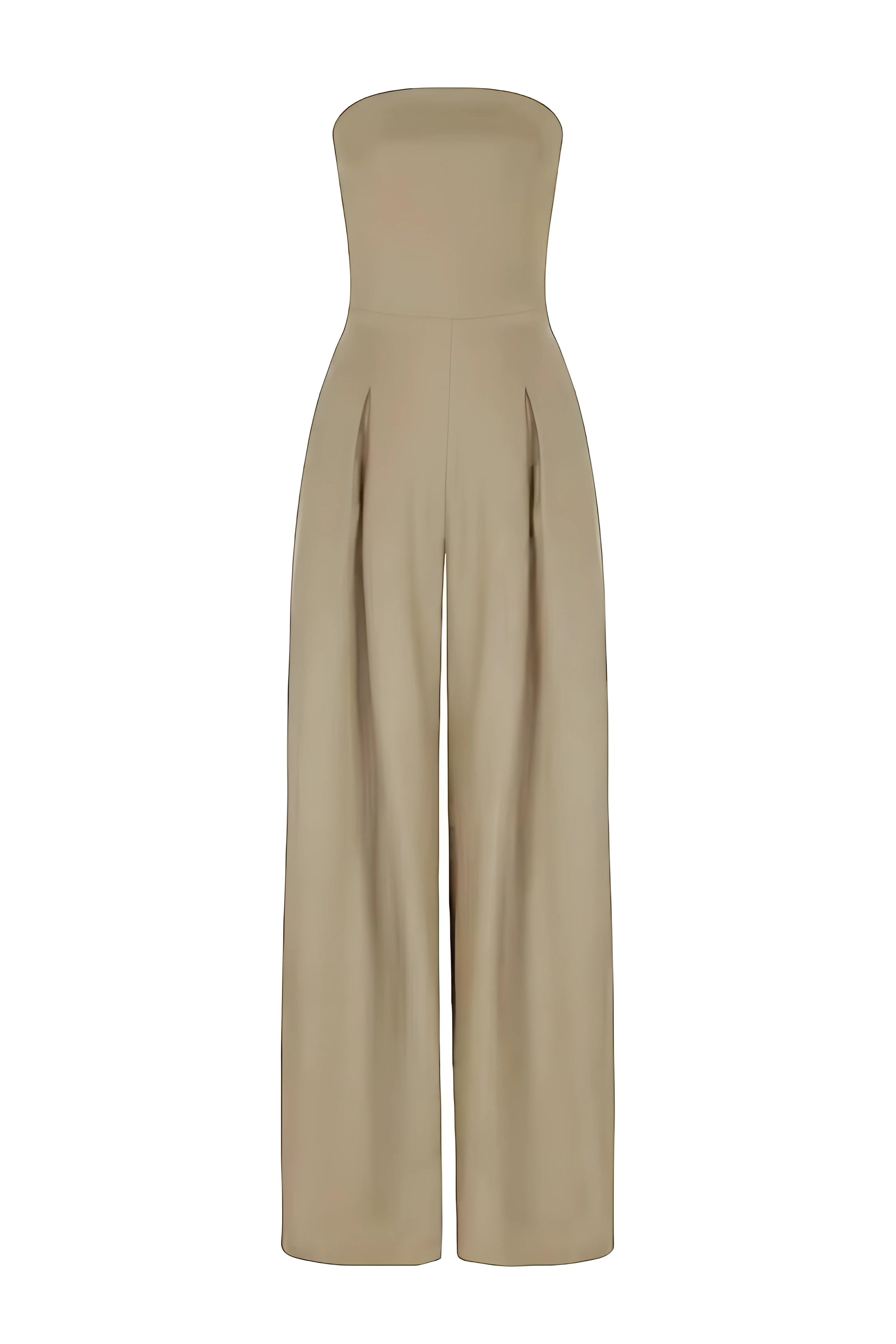 Strapless Corset Jumpsuit