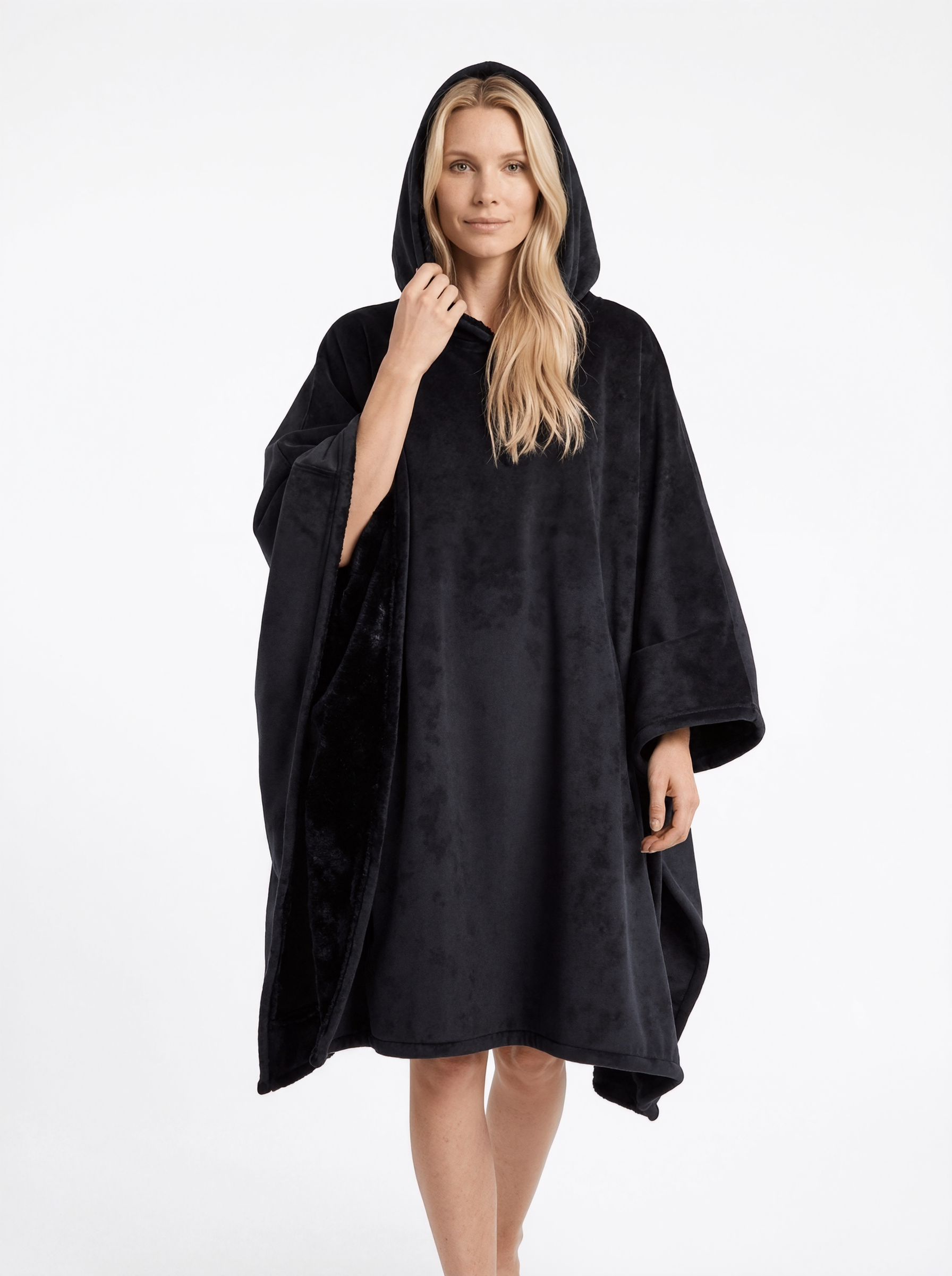 Oversized Hooded Wearable Blanket