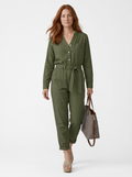 Casual Tie Jumpsuit