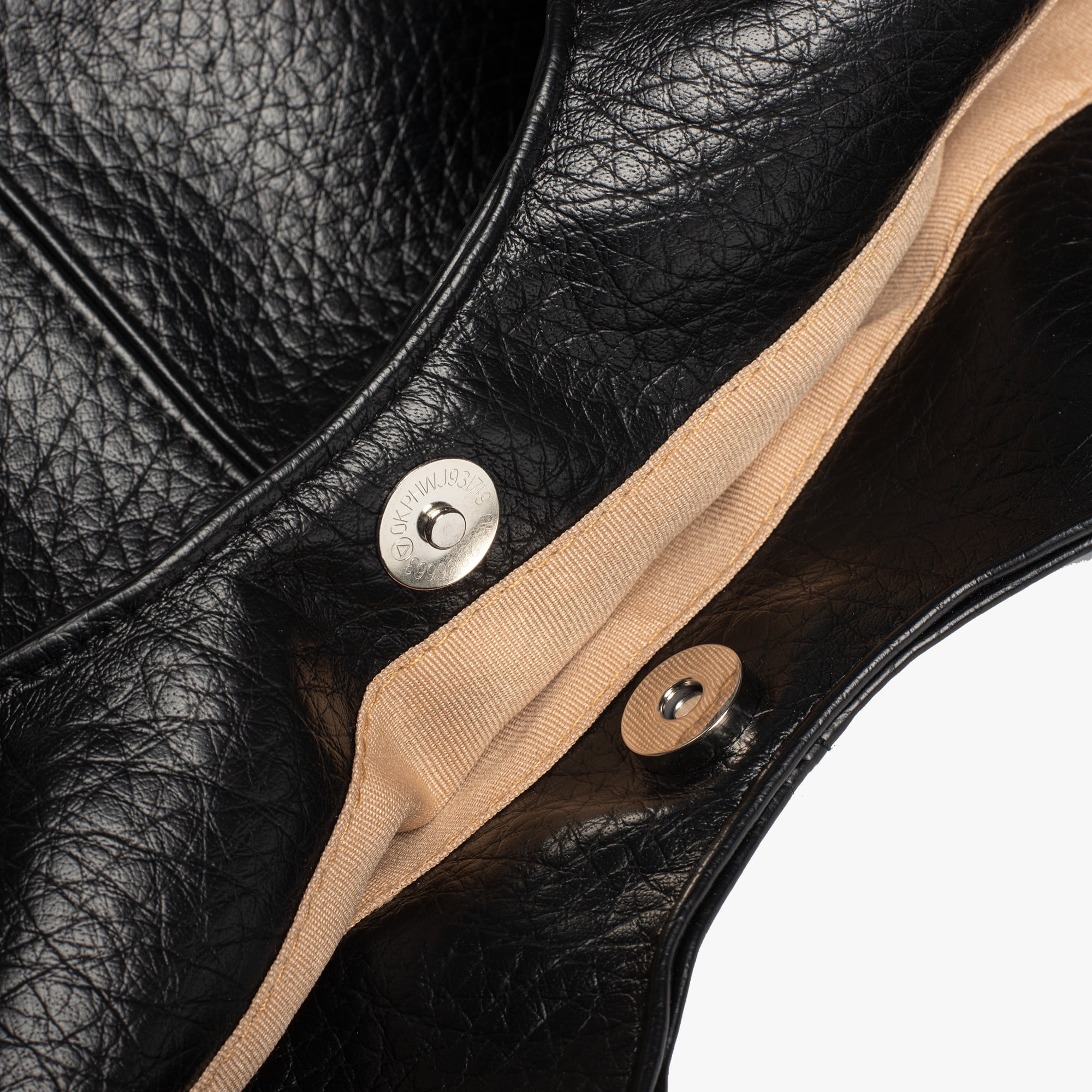 Oversized Slouchy Vegan Leather Shoulder Tote Bag