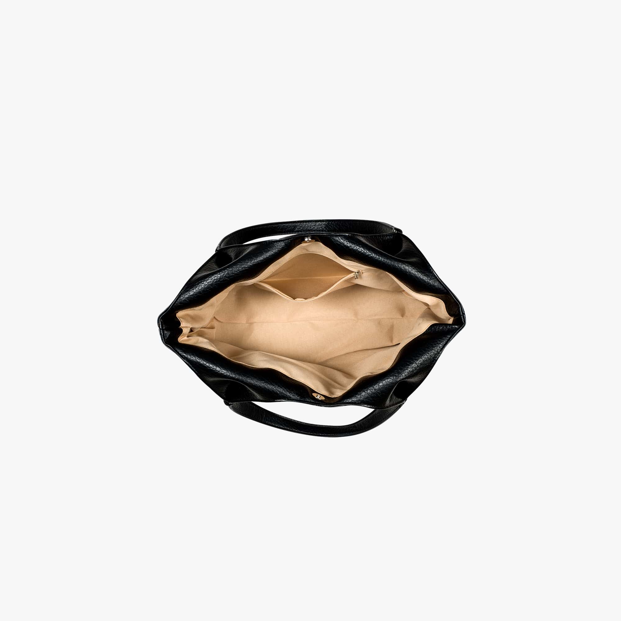 Oversized Slouchy Vegan Leather Shoulder Tote Bag