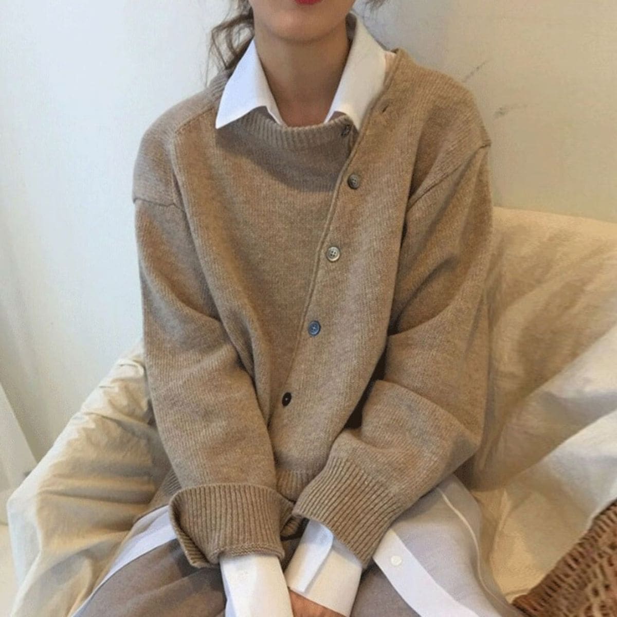 Relaxed Knit Cardigan