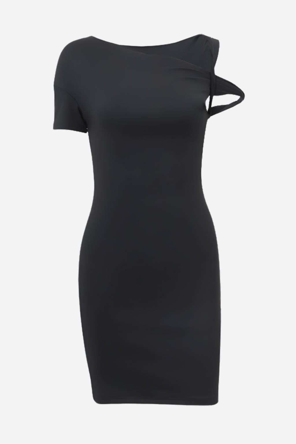 Bodycon Knot Detail Mini Dress