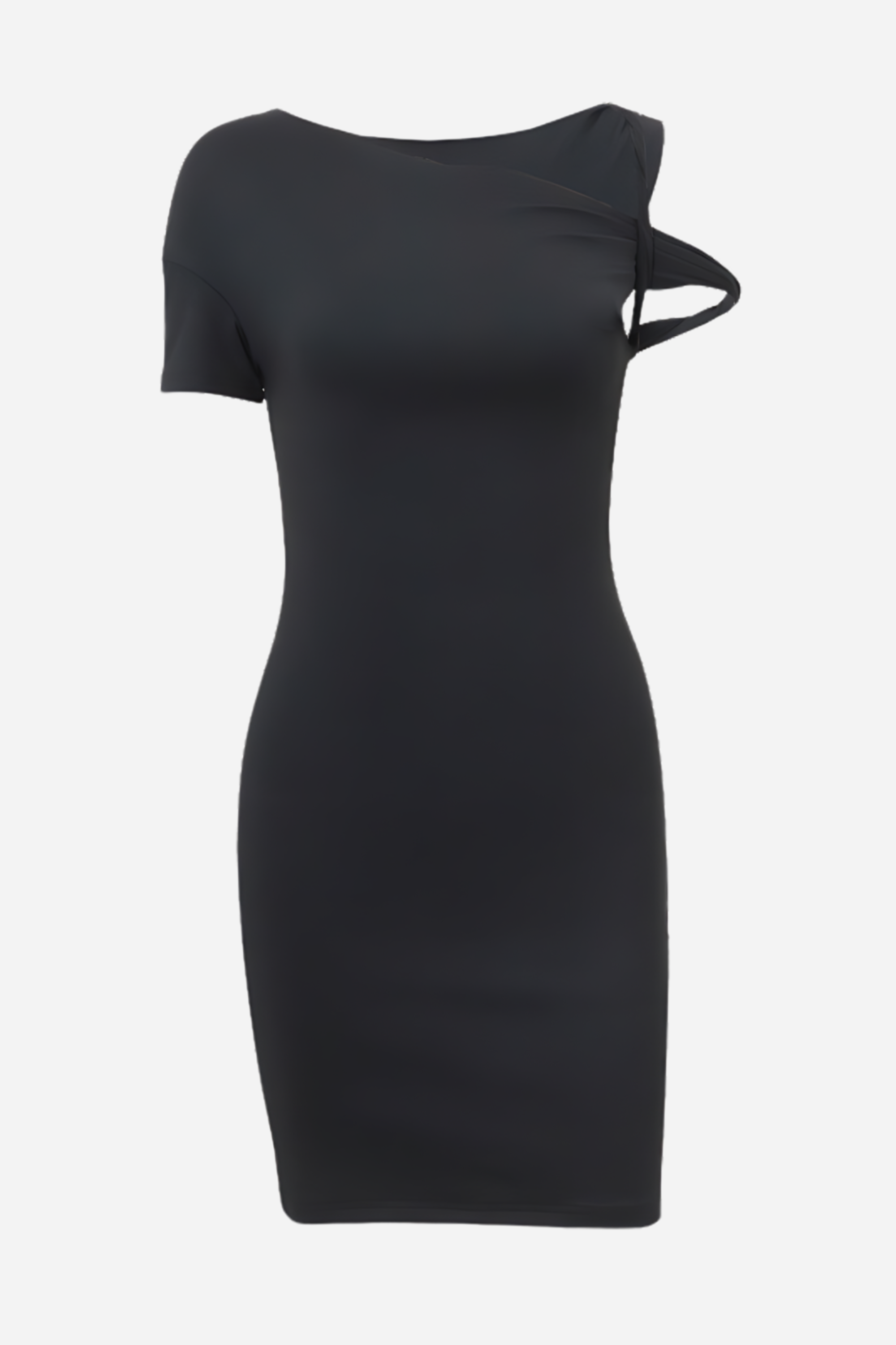 Bodycon Knot Detail Mini Dress