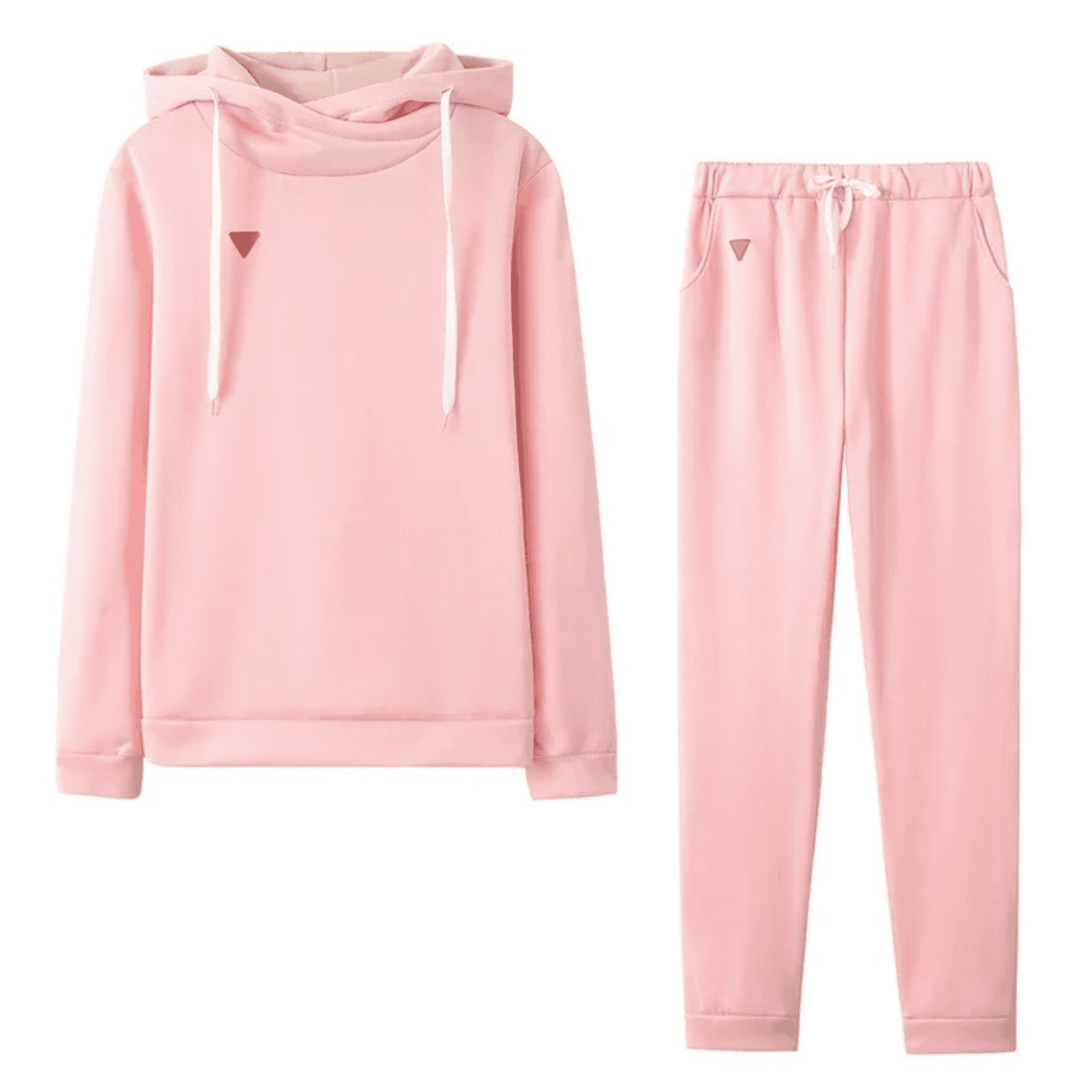 Relaxed Hooded Sweatshirt Set
