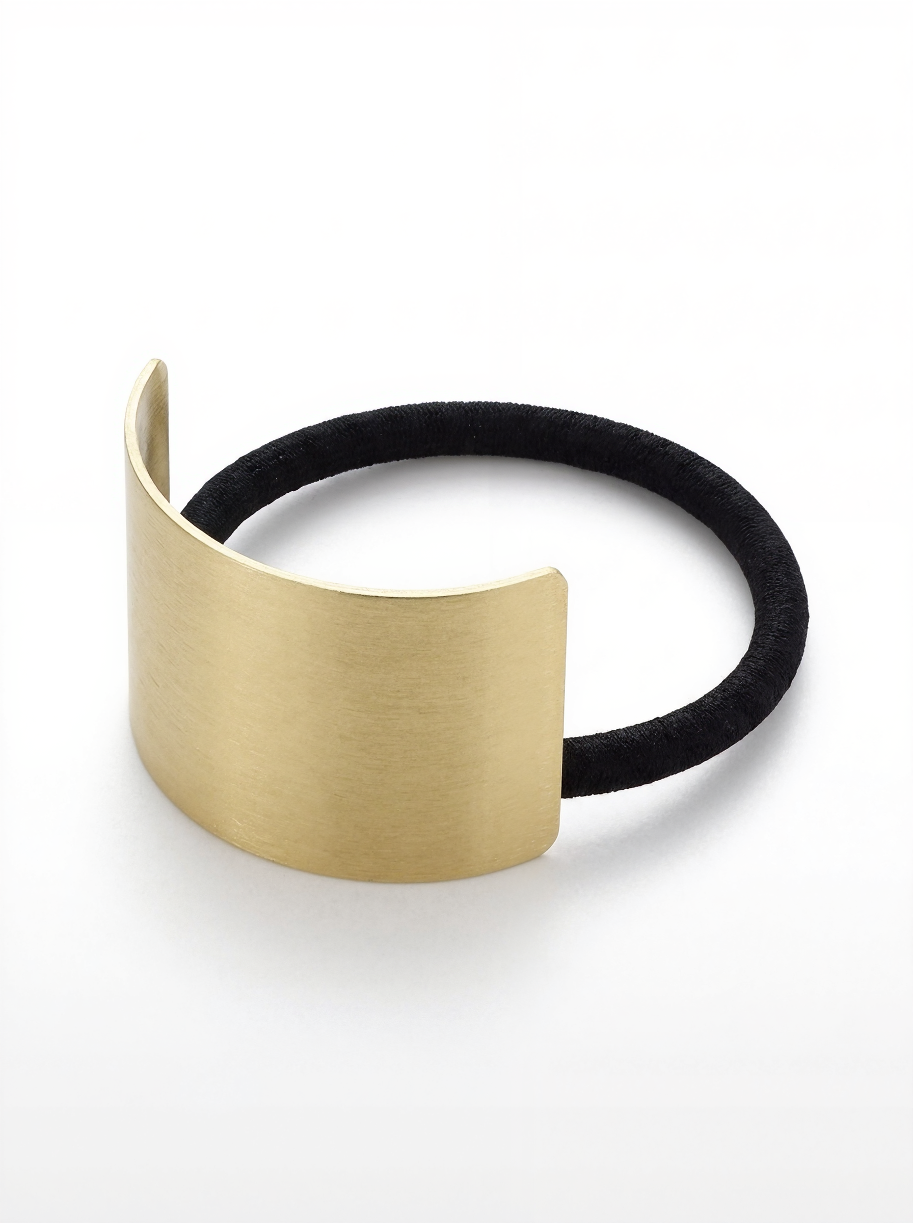 Sleek Brushed Metal Hairband