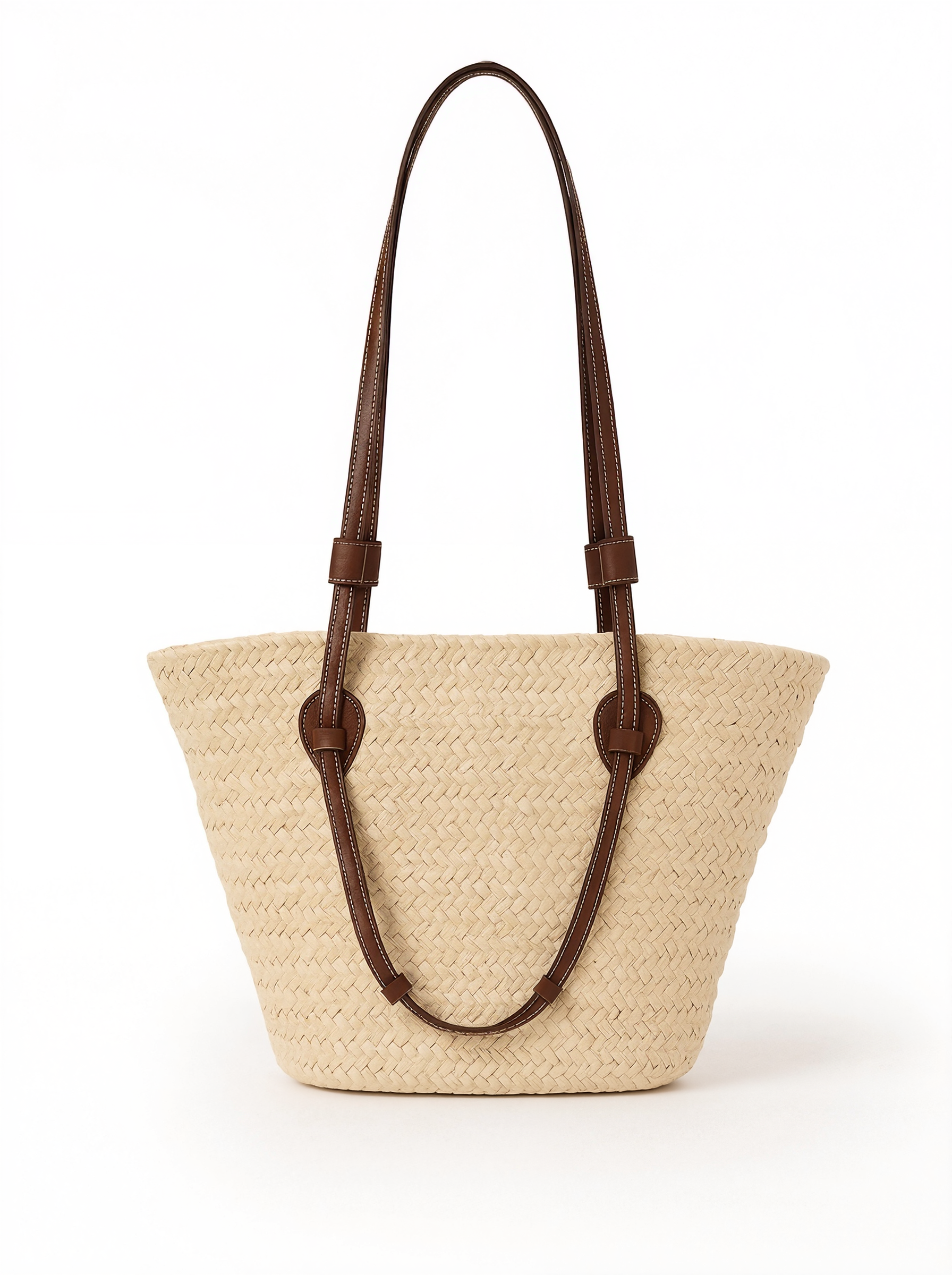Summer Raffia Tote Bag