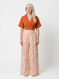 Orange Bird Print Set