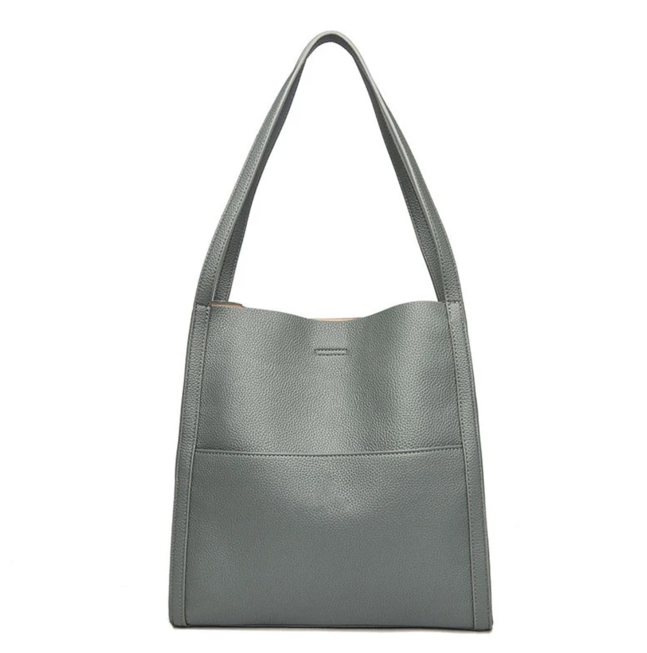Pebbled Convertible Shoulder Bag
