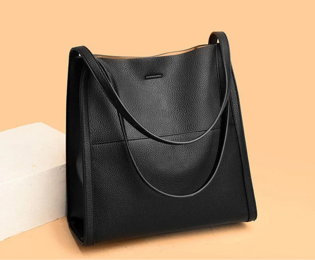 Pebbled Convertible Shoulder Bag