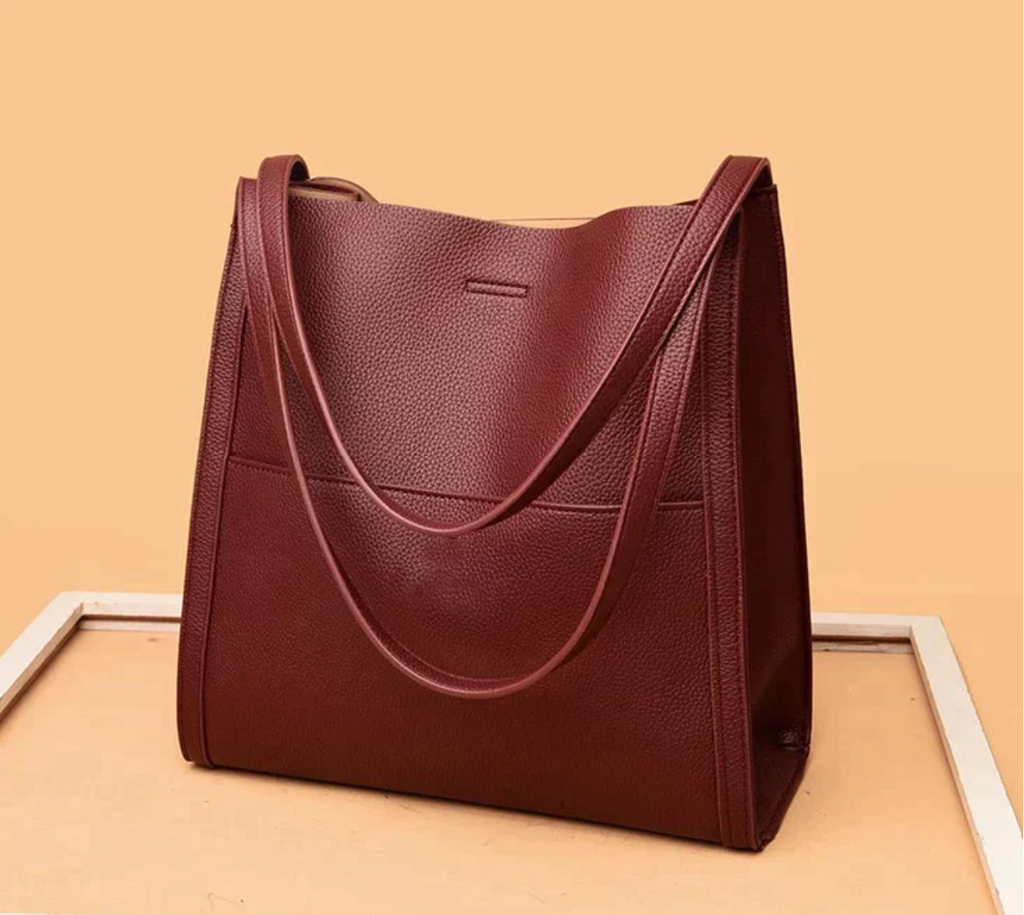 Pebbled Convertible Shoulder Bag