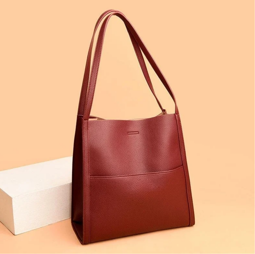 Pebbled Convertible Shoulder Bag