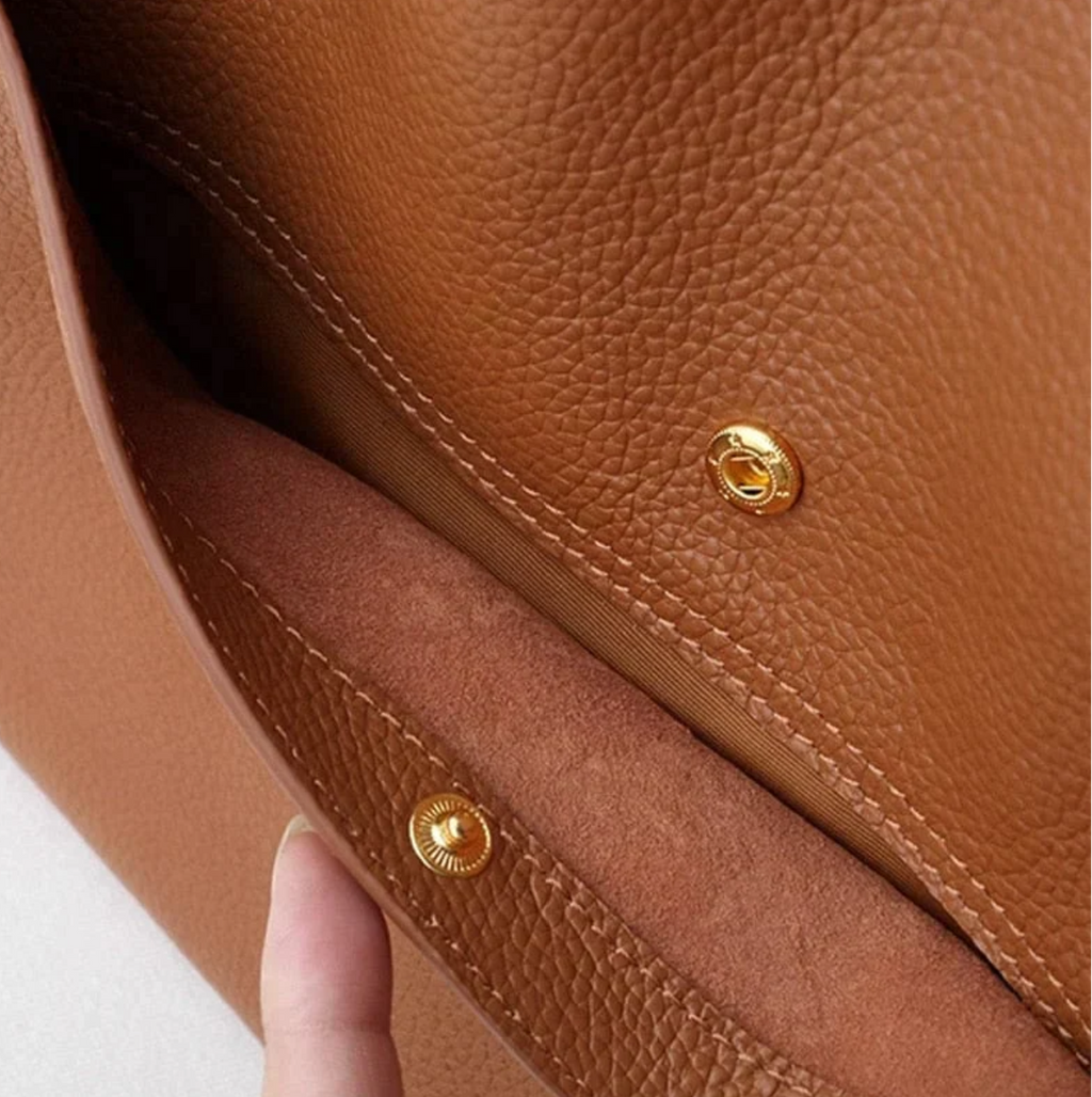 Pebbled Convertible Shoulder Bag