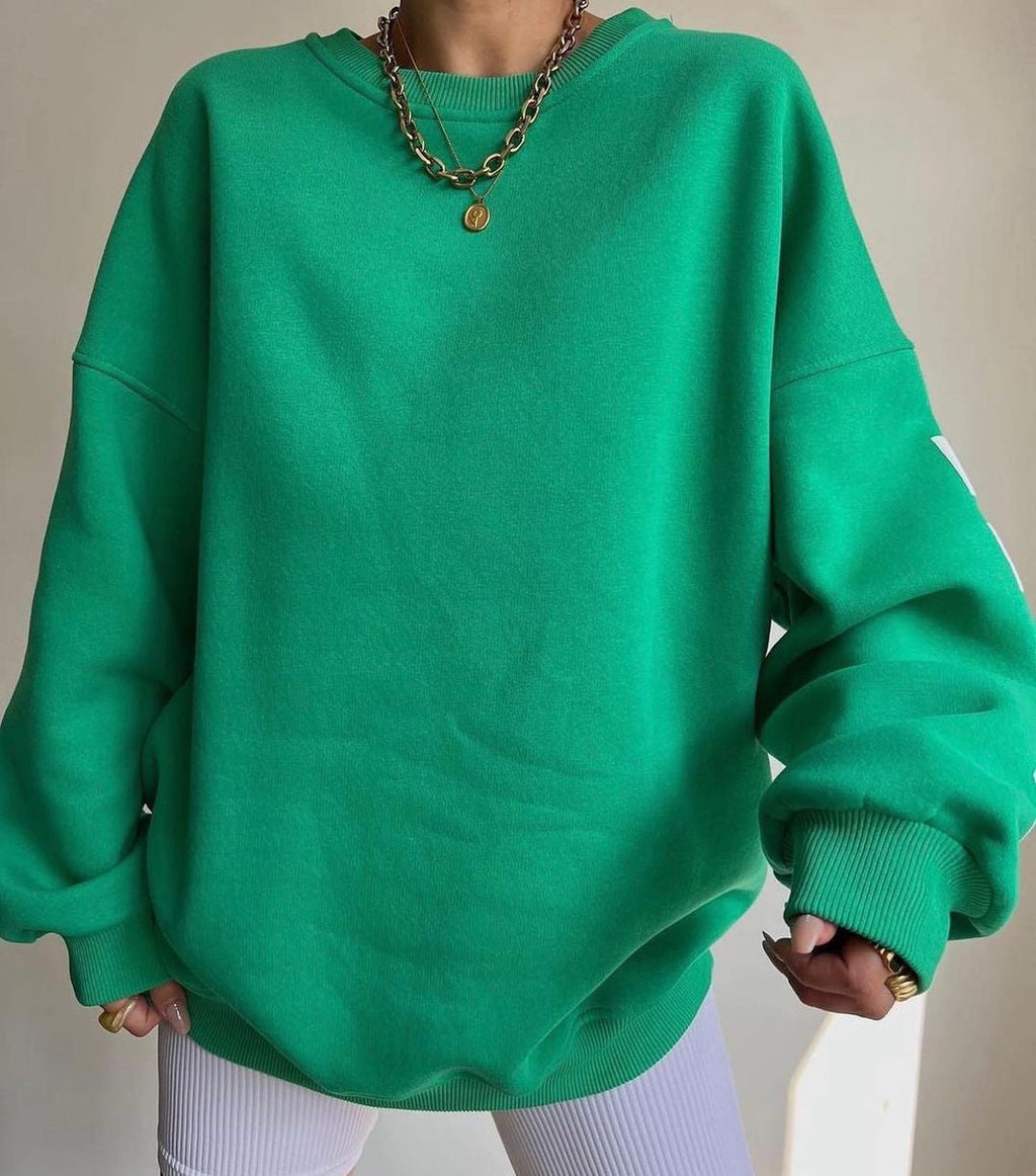 Oversized Graphic Sweater
