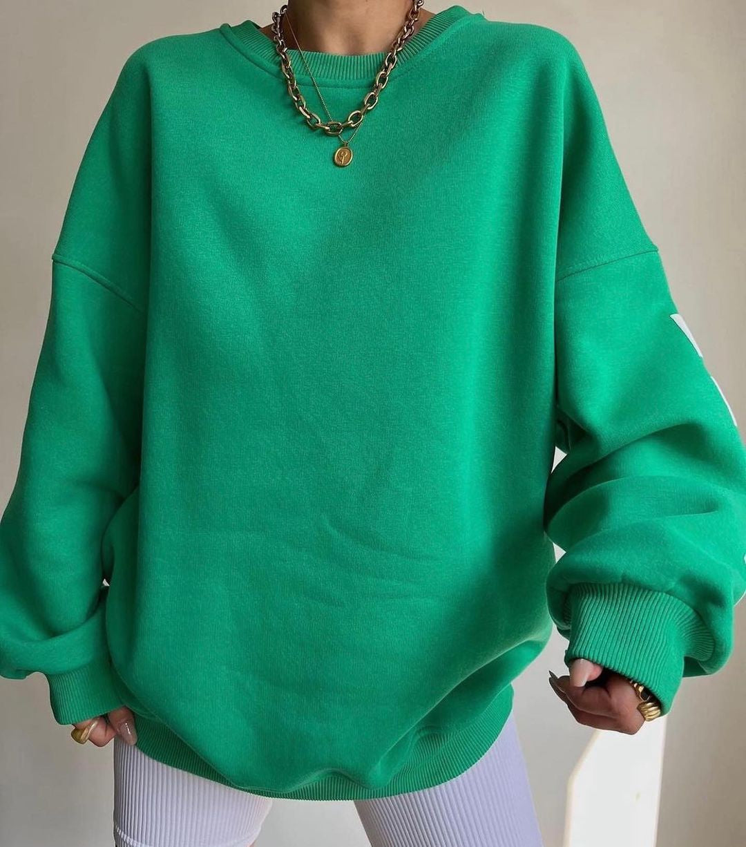 Oversized Graphic Sweater
