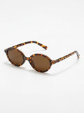 Chic Retro Oval Sunglasses