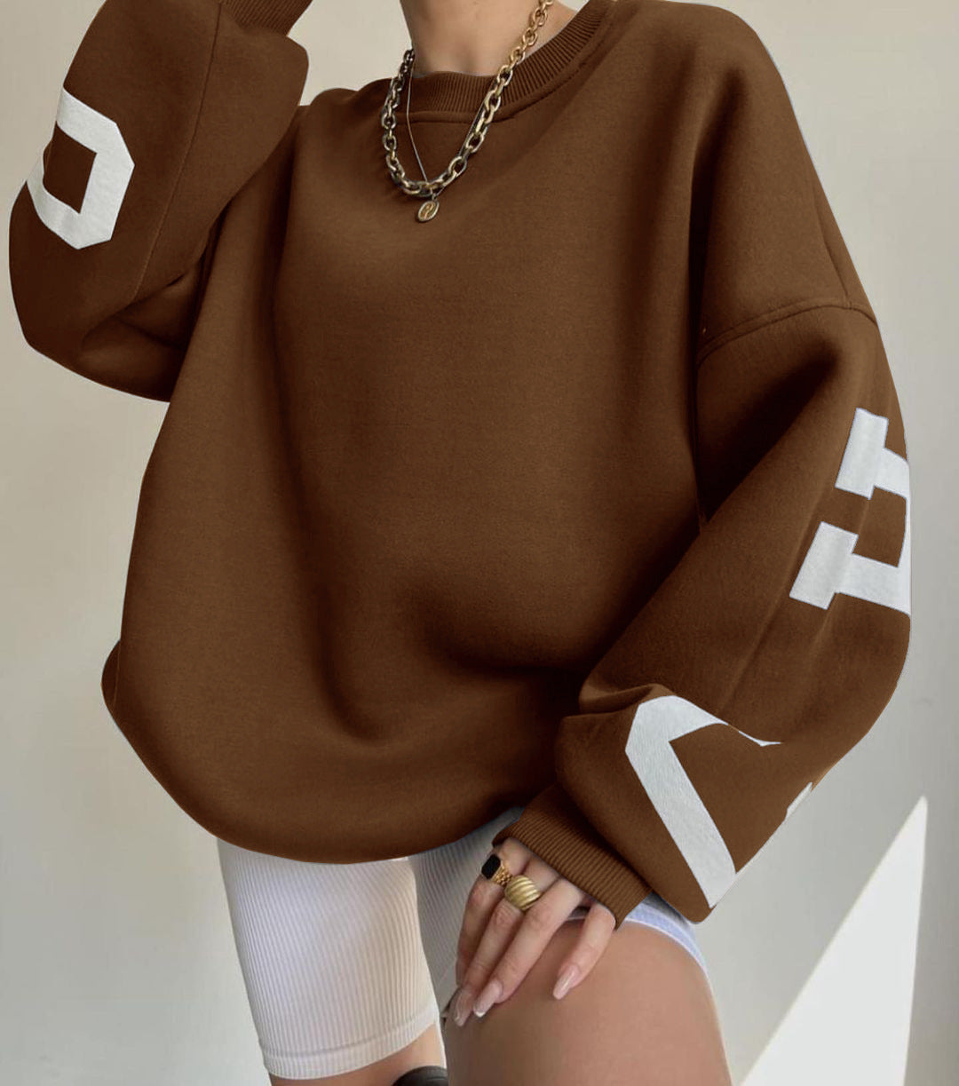 Oversized Graphic Sweater