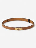 Classic Gold Turn-Lock Slim Belt