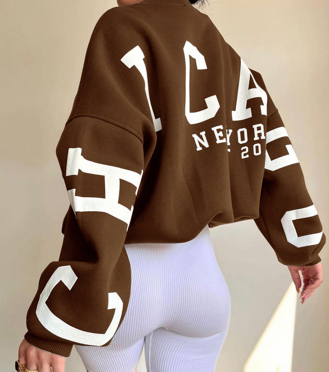 Oversized Graphic Sweater