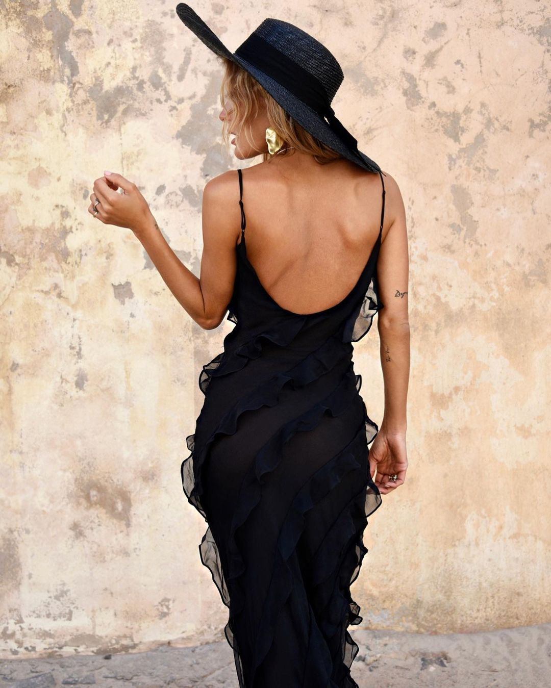 Summer Sleeveless Ruffle Dress