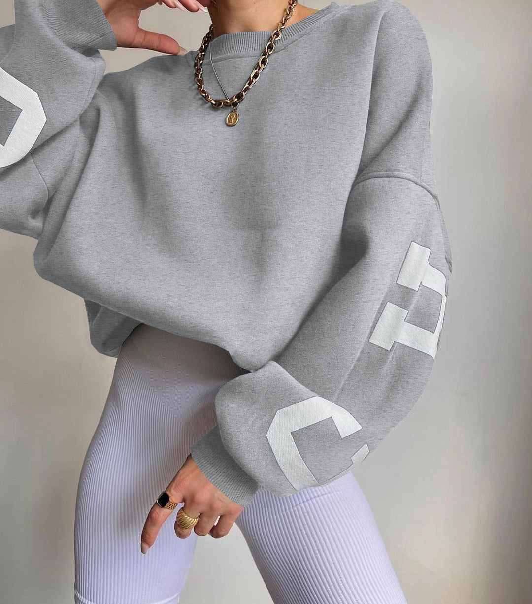 Oversized Graphic Sweater