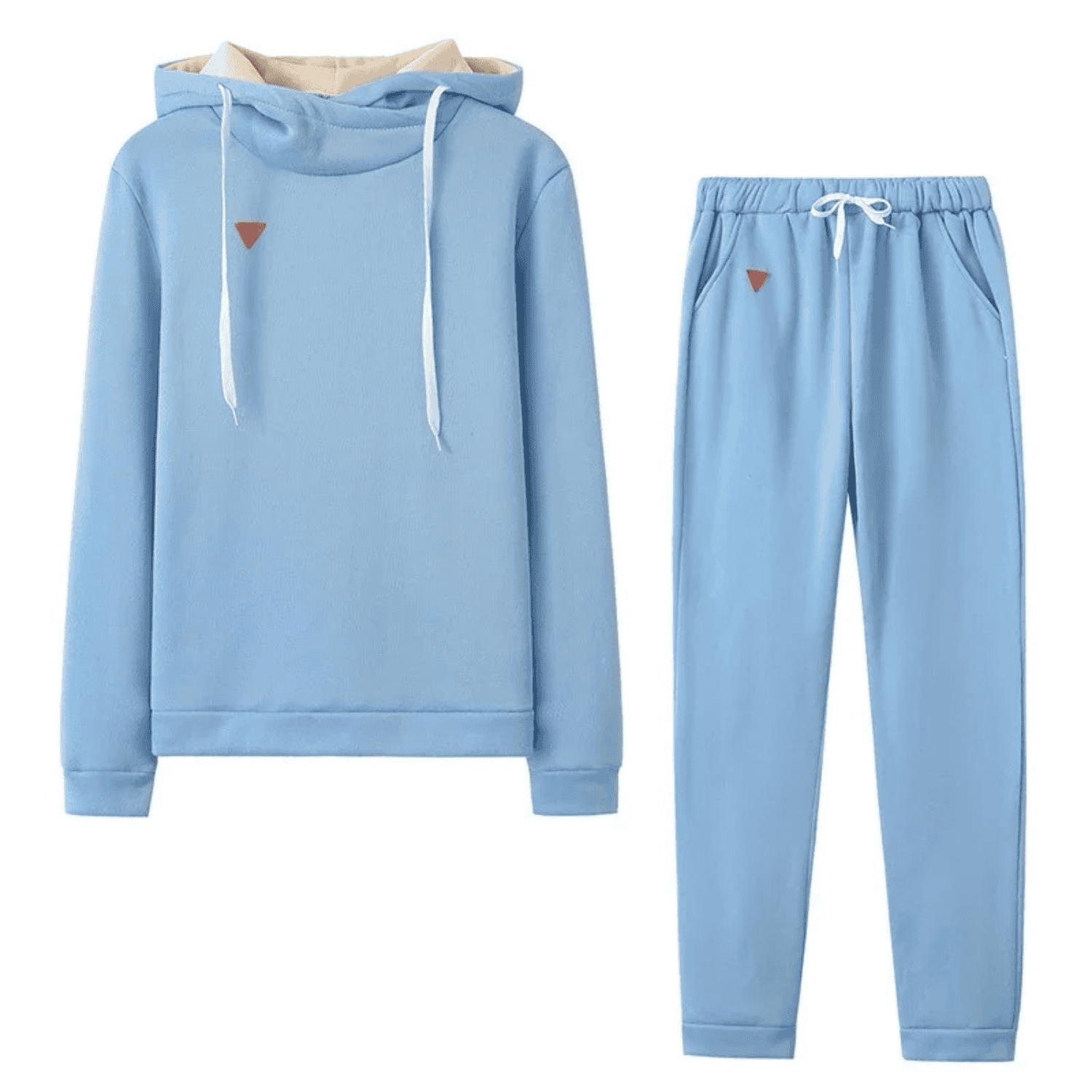 Relaxed Hooded Sweatshirt Set