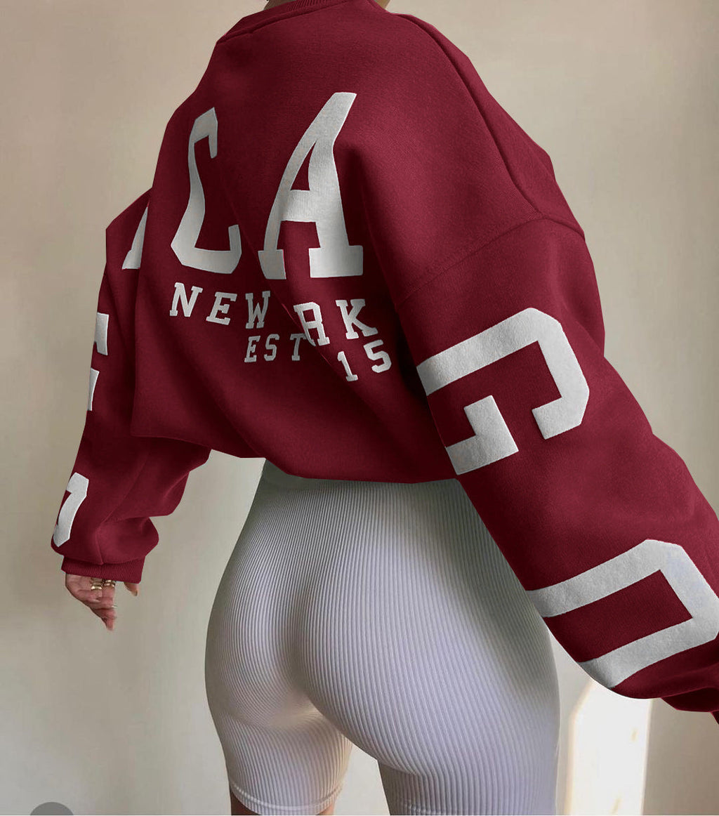Oversized Graphic Sweater