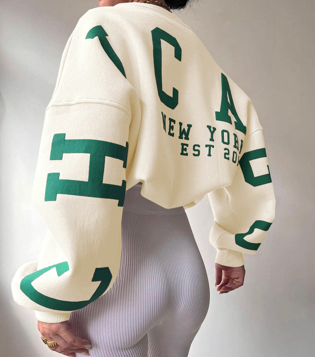 Oversized Graphic Sweater