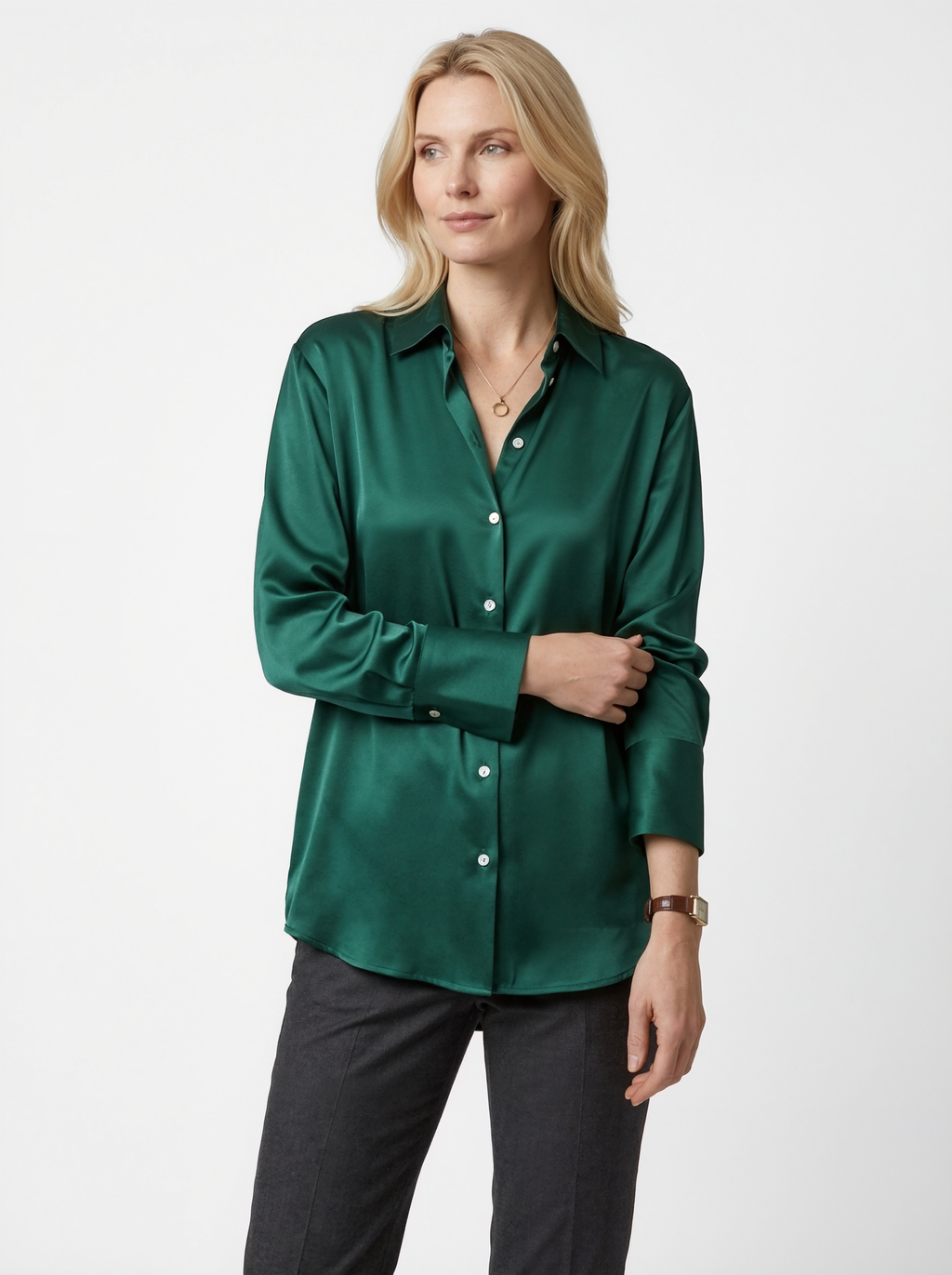 Satin Relaxed Blouse