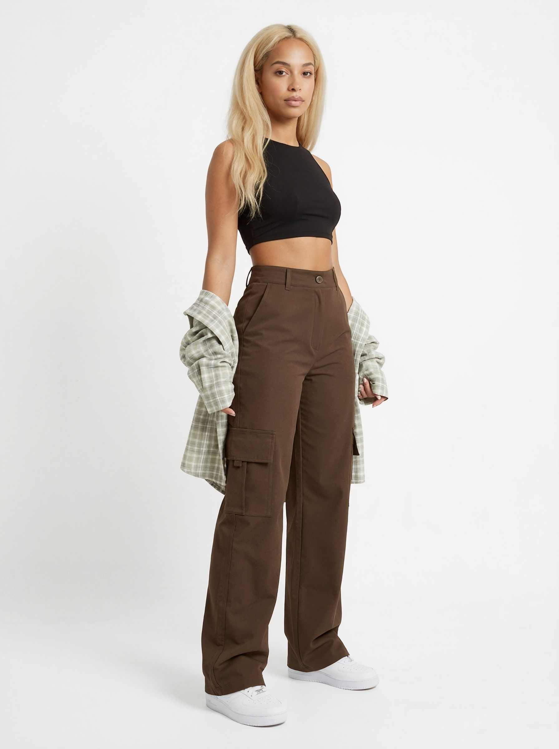 Relaxed Fit Cargo Trousers