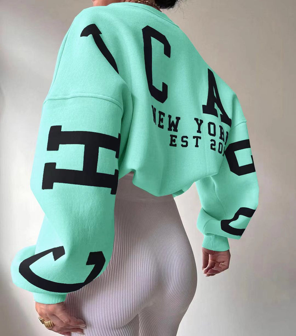 Oversized Graphic Sweater