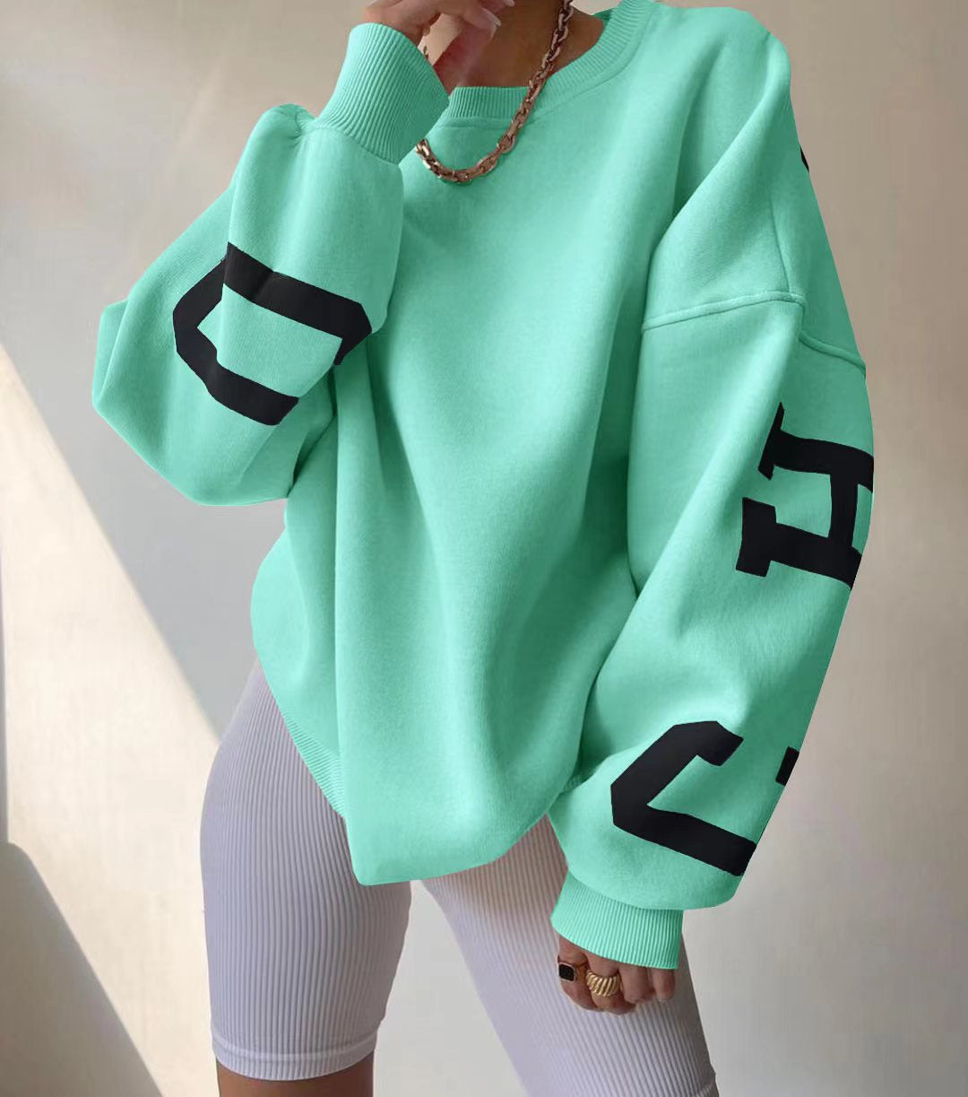 Oversized Graphic Sweater