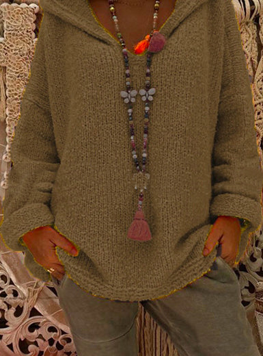 Cozy Relaxed Hooded Sweatshirt