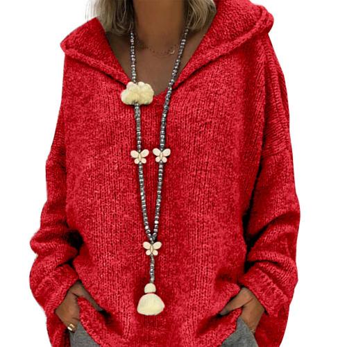 Cozy Relaxed Hooded Sweatshirt