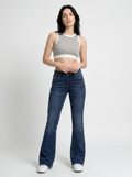High Waist Flared Jeans