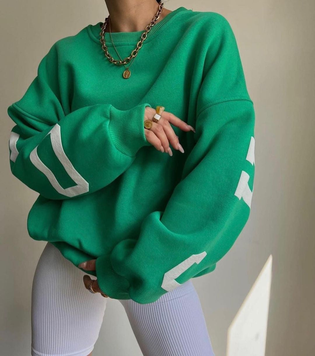 Oversized Graphic Sweater