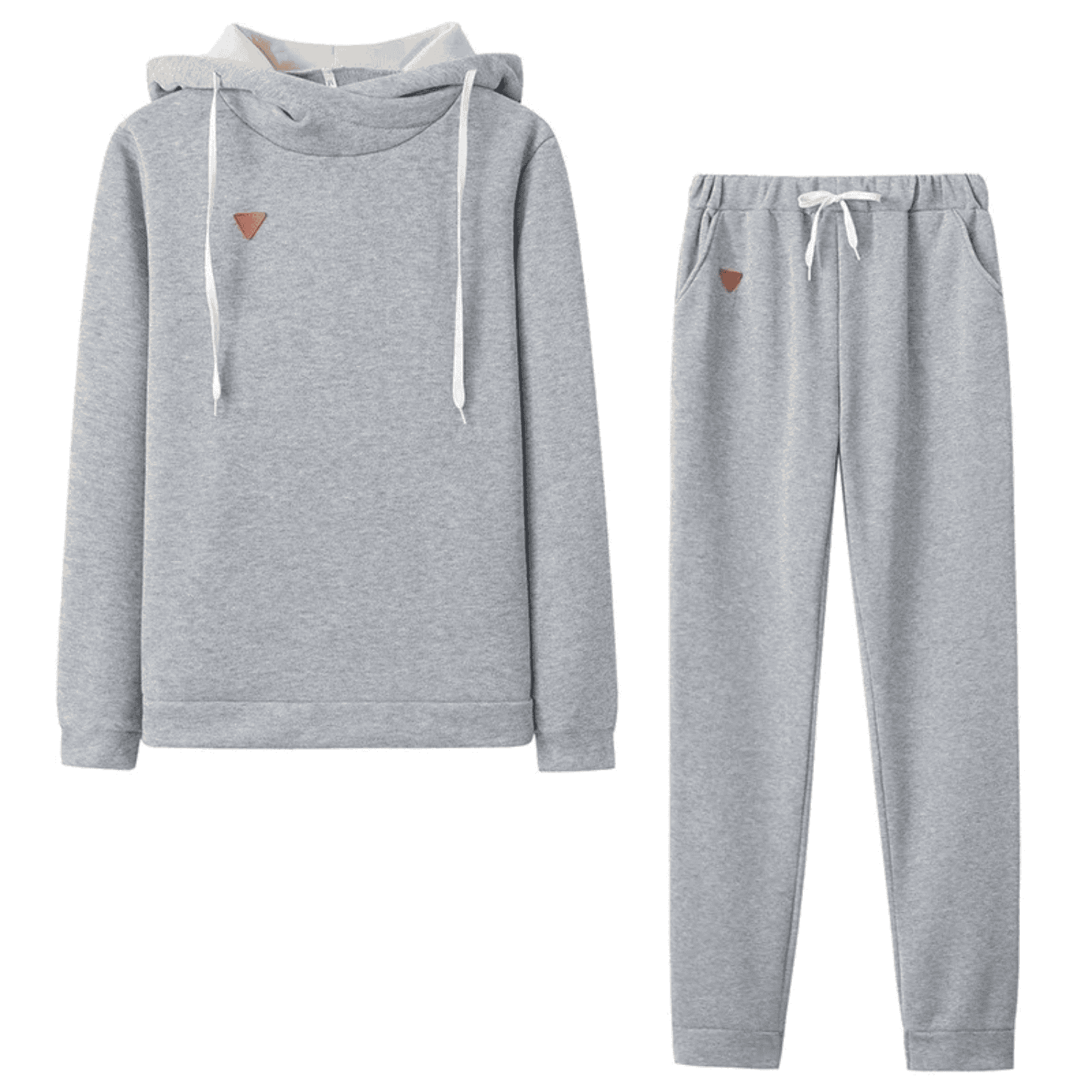 Relaxed Hooded Sweatshirt Set